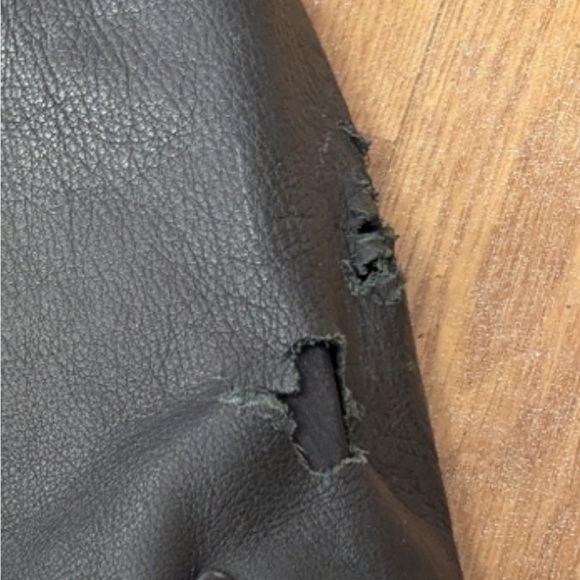 Harley-Davidson Black Leather Jacket with Studs and Fringe - Picture 11 of 11